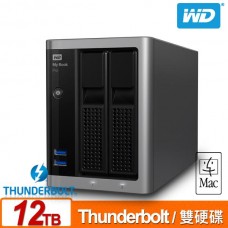 WD My Book Pro 12TB(6TBx2) 3.5吋雙硬碟 Thunderbolt RAID 儲存系統